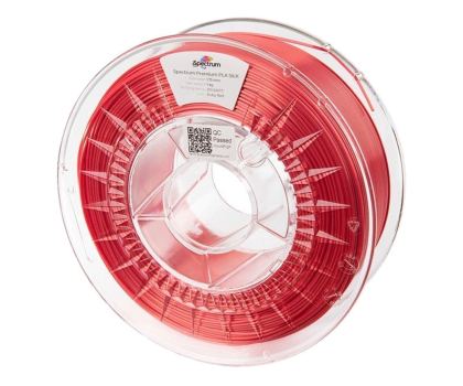 Filament do drukarki 3D Spectrum PLA SILK Ruby Red 1kg